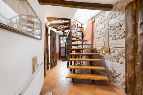 Interior. Holiday Home 'Annodazumol' with Private Terrace, Private Garden and Wi-Fi