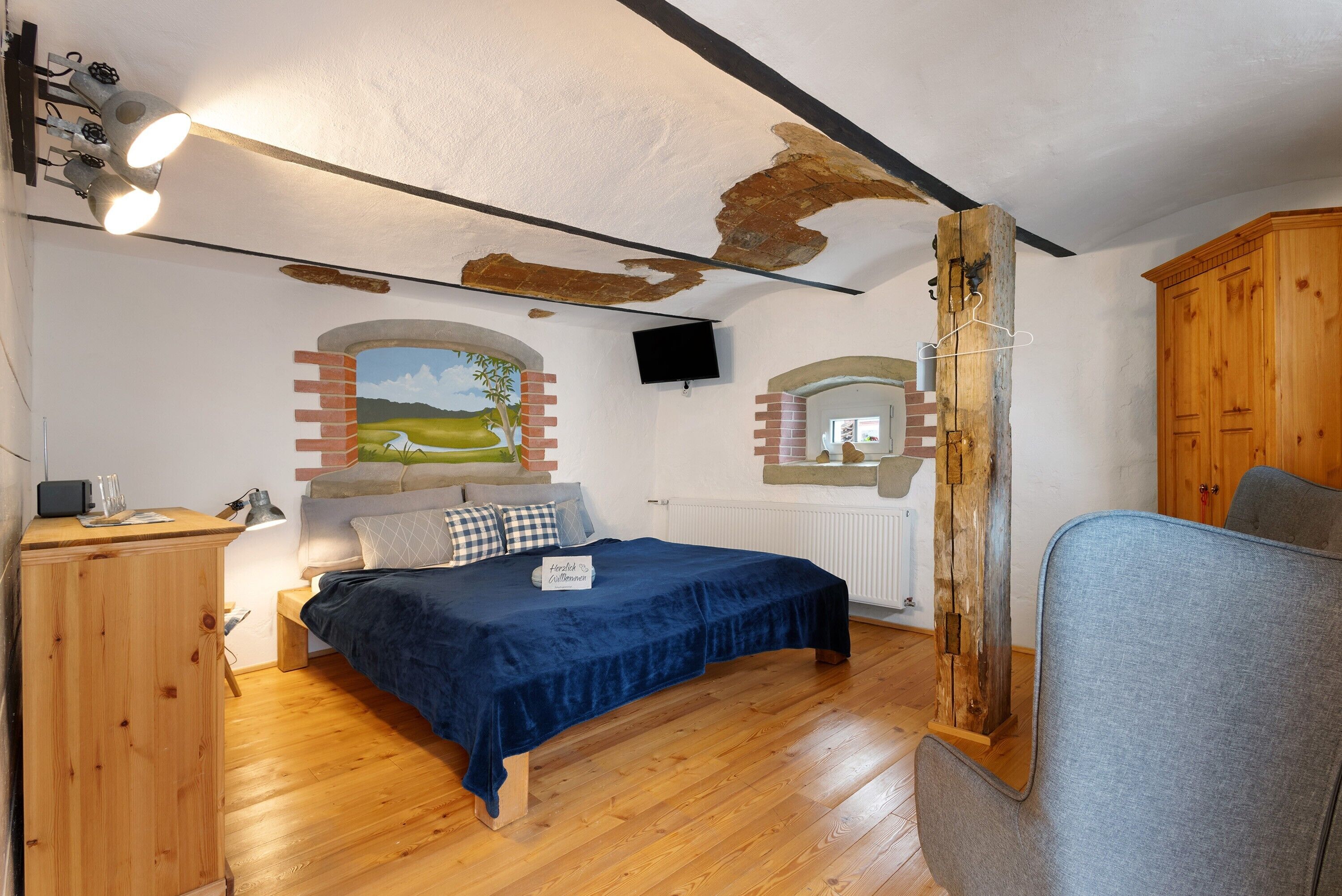 1 Schlafzimmer, kostenloses WLAN, Bettwäsche