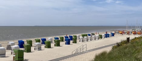 On the beach