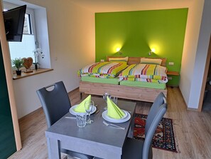 1 Schlafzimmer, kostenloses WLAN, Bettwäsche, Rollstuhlgeeignet