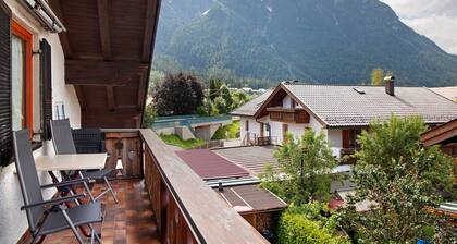 Ferienwohnung 'Brunnsteinnest' mit Bergblick, Balkon und WLAN