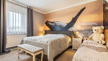 1 Schlafzimmer, Bügeleisen/Bügelbrett, kostenloses WLAN, Bettwäsche