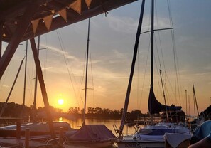 Marina - Holiday Home 'Ferienhaus Seeblick' with Lake View, Private Terrace and Air Conditioning (Nöda)