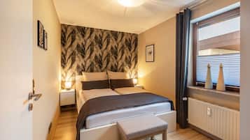 1 chambre, fer et planche Ă  repasser, Wi-Fi gratuit, draps fournis