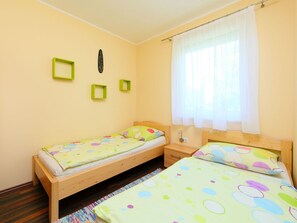 3 chambres, lit de bébé portatif, accès au Wi-Fi (inclus)