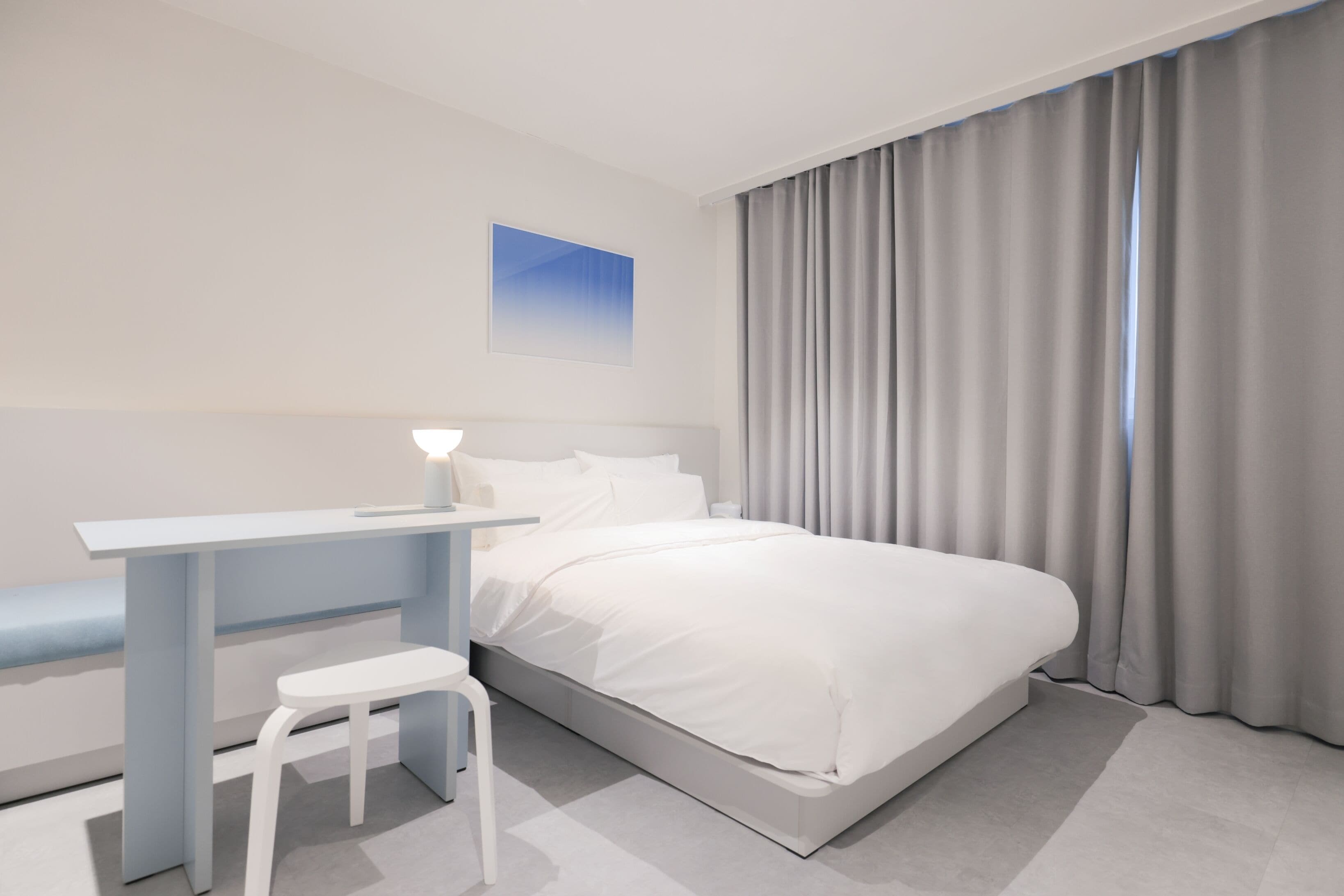 더블룸 | 고급 침구, 무료 WiFi, 침대 시트