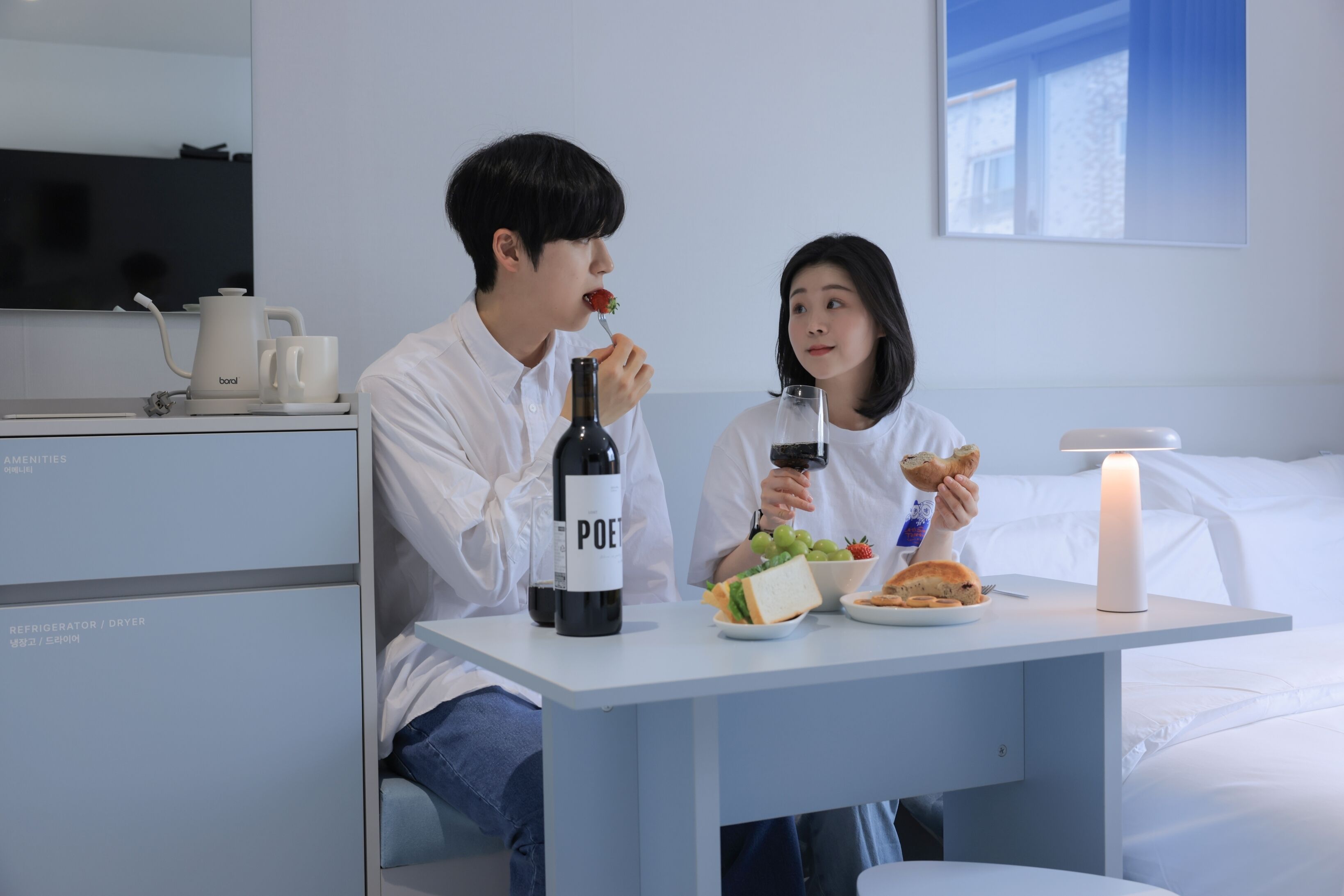 더블룸 | 고급 침구, 무료 WiFi, 침대 시트