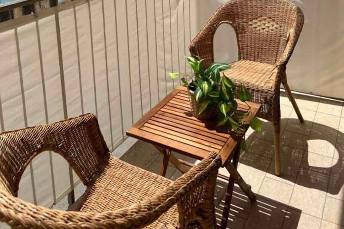 Rom – panorama, balkong, sjøutsikt | Terrasse/patio