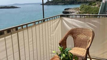 Panoramic Room, Balcony, Sea View | Terrace/patio