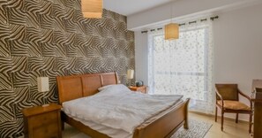 標準公寓 | 2 間臥室、客房內保險箱、遮光布/窗簾、熨斗/熨衣板