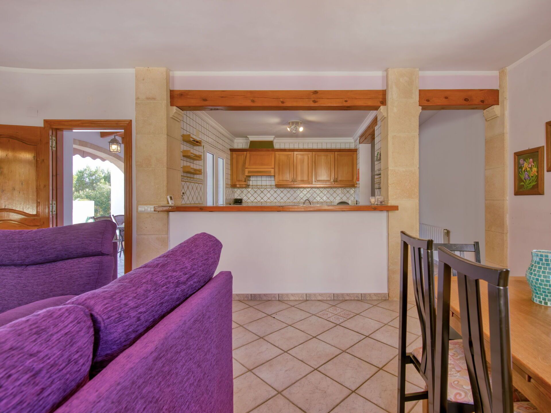 Wonderful Private Villa For 6 Guests With Wifi, A/c, Private Pool, Tv, Terrace And Pets Allowed - 哈韋亞