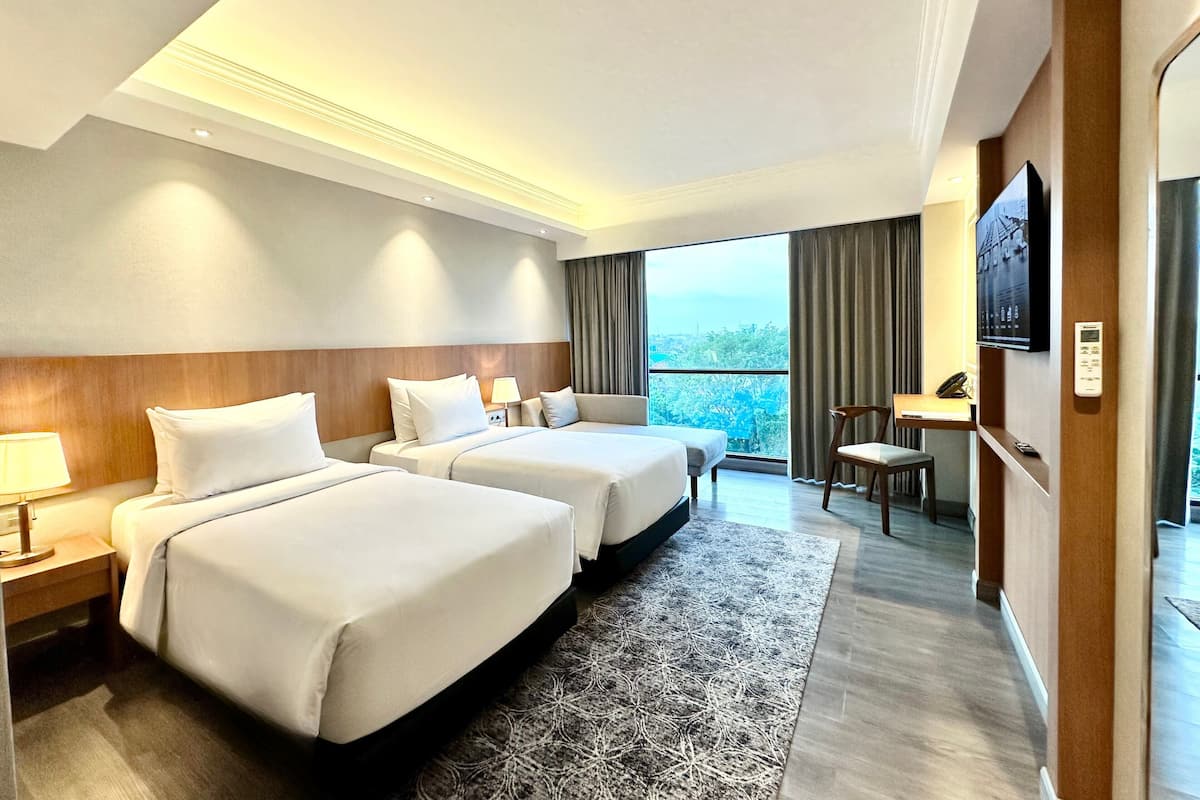 Executive Twin Room | 1 bedroom, soundproofing, free WiFi