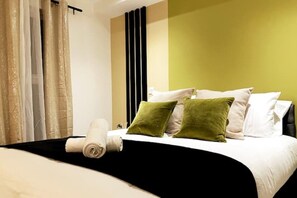 1 chambre, fer et planche à repasser, Wi-Fi, draps fournis