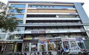 Façana frontal de l'allotjament