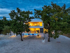 Terrace/patio - Seaview villa Deep Green in Maslenica (Maslenica)