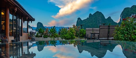 Terrasse sur le toit