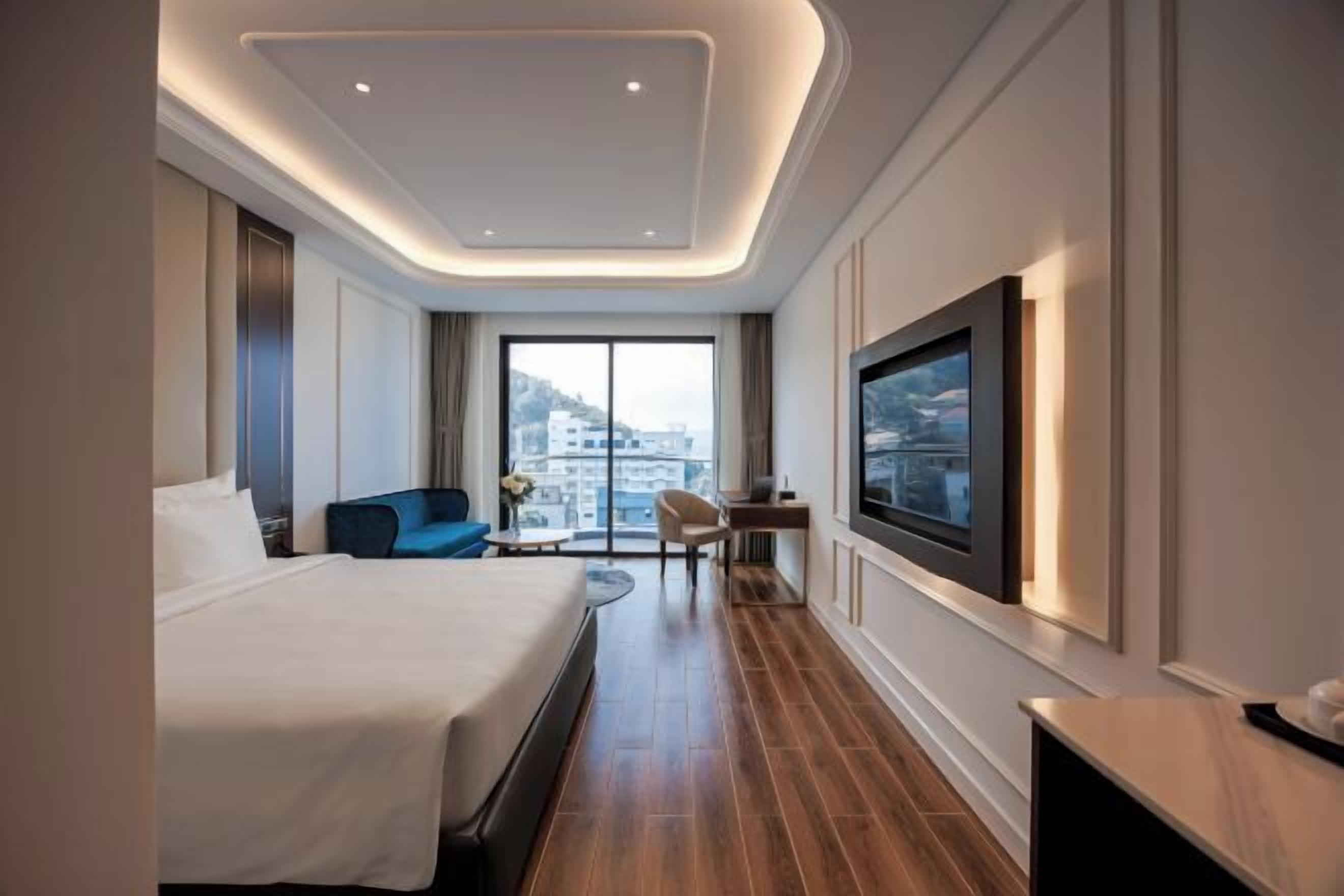 Ropa de cama de alta calidad y artículos del minibar gratis 