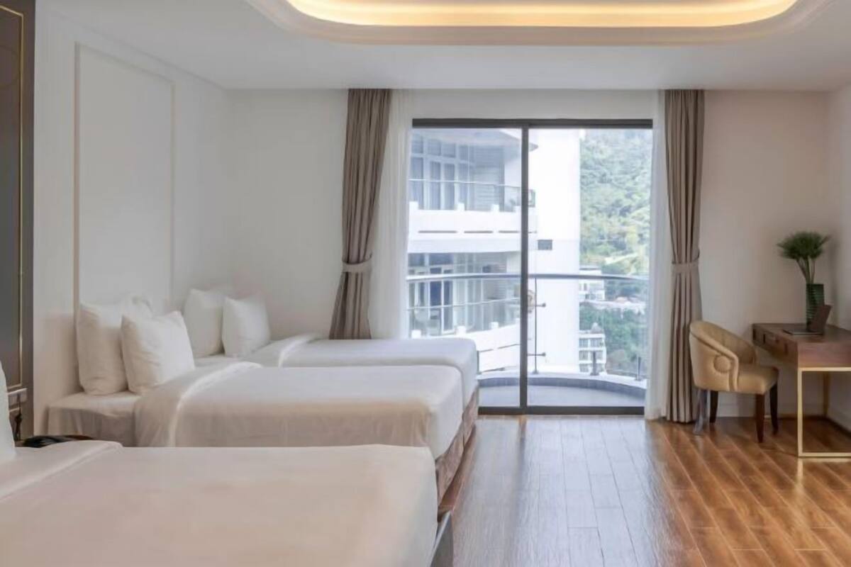 Ropa de cama de alta calidad y artículos del minibar gratis
