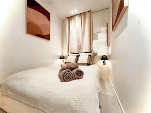 2 chambres, fer et planche à repasser, Wi-Fi, literie fournie