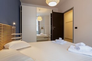 1 室のベッドルーム、アイロン / アイロン台、WiFi、ベッドシーツ