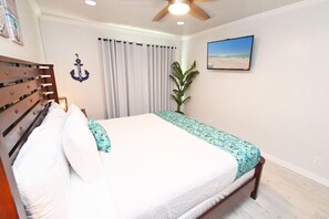 1 habitación, tabla de planchar con plancha, wifi gratis y ropa de cama 