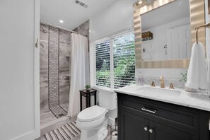 Hårtørrer, håndklæder