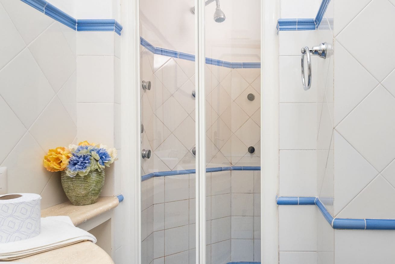 Regadera, secadora de cabello, bidet, toallas 