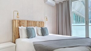 1 室のベッドルーム、アイロン / アイロン台、旅行用ベビーベッド、WiFi (無料)