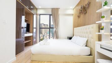 Departamento Deluxe | Ropa de cama de alta calidad y camas con pillow-top