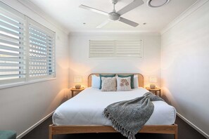 3 bedrooms, iron/ironing board, travel cot, WiFi