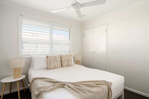 3 bedrooms, iron/ironing board, travel cot, WiFi