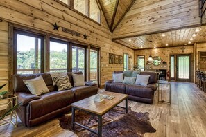 Smart-TV, peis og stereoanlegg