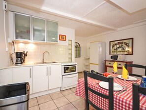 Microwave, oven, dishwasher, toaster