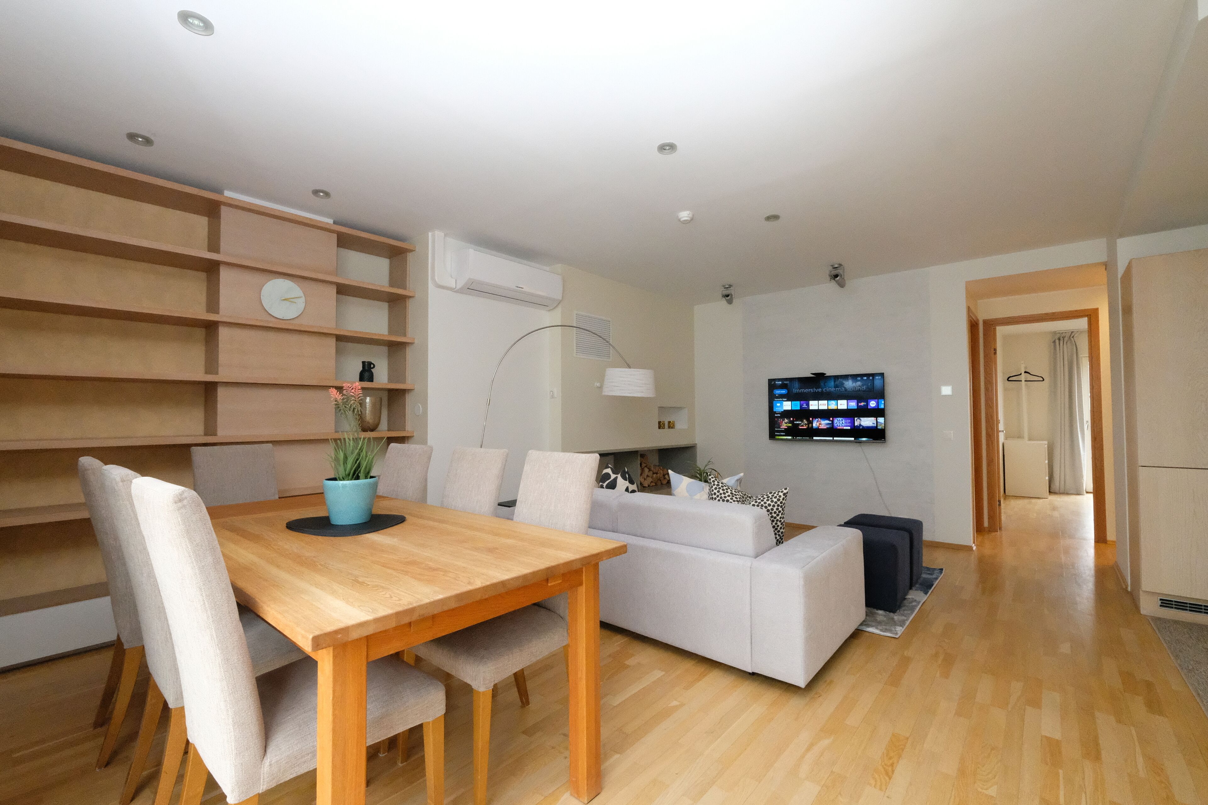 Apartment, 2 Bedrooms, Sauna | Living area | 40-inch LCD TV with digital channels