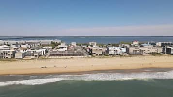 Vlak bij het strand