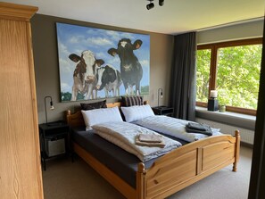 1 soverom og sengetøy