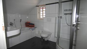 Chuveiro, secador de cabelo