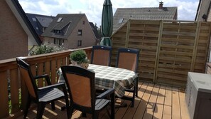 Outdoor dining - Apartment Margit, 1-3 pers. (Heiden)