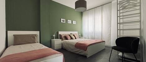 1 間睡房、Wi-Fi、床單