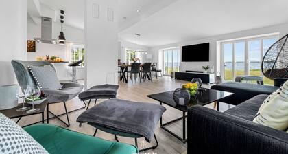 Ferienhaus Loft an der Ostsee Glücksburg mit Zugang zum Naturstrand, Sauna,
