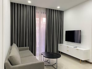 Business Apartment, 1 Bedroom | Living area