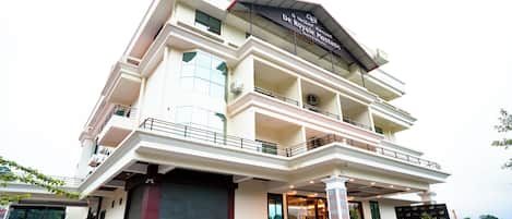 Majoituspaikan julkisivu