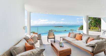 Villa Guacana, sea view in Le Gosier