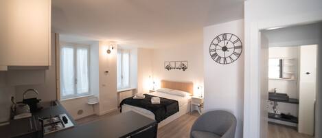 1 chambre, fer et planche Ă repasser, Wi-Fi, literie fournie