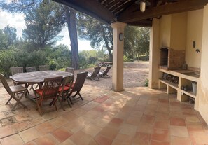 Opções para refeição ao ar livre