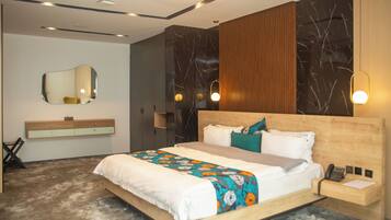 Toetasjesleilighet, 1 soverom, ikke-røyk | Sengetøy i egyptisk bomull og sengetøy av topp kvalitet