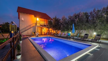 Villa (Five Bedroom Villa with Swimming Pool) | Pool | Outdoor pool, pool umbrellas, pool loungers