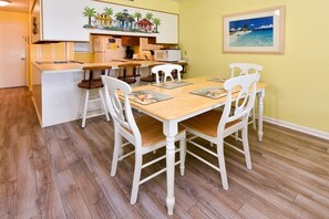 Dining - 2nd Row 2 BR Condo with a Shared Pool! The Drifter 103 (Garden City)