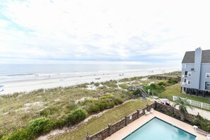 Pool - Oceanfront 3 BR Condo with a Shared Pool! Sea Shadow 304 (Surfside Beach)