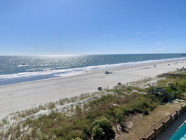 Beach nearby - Oceanfront 2 BR Condo with a Shared Pool! Sea Shadow 402   (Surfside Beach)